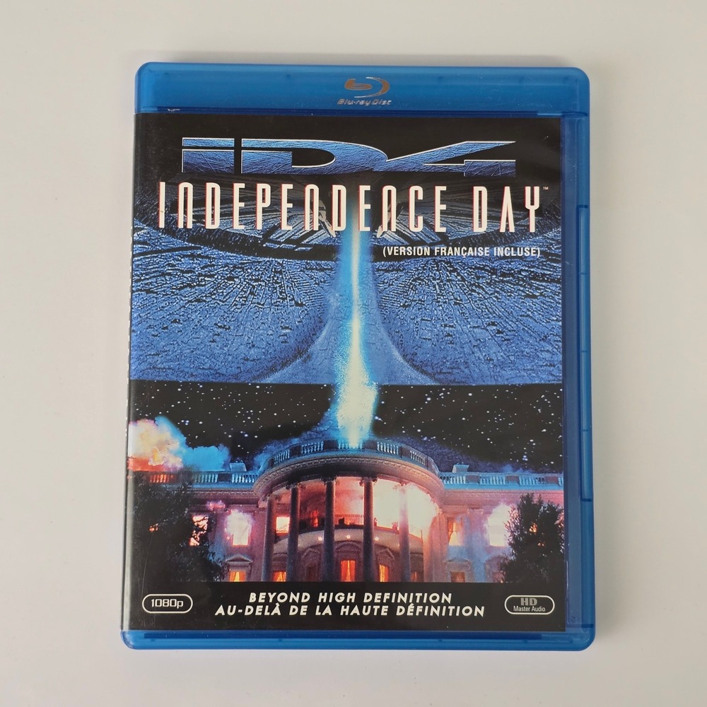 Independence Day Blu-ray Will Smith Sci-Fi Action Movie Classic 20th Century Fox